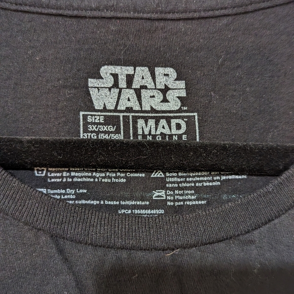 Men's Size 3X Star Wars Mad Engine Comic T-shirt Tee - Picture 3 of 5